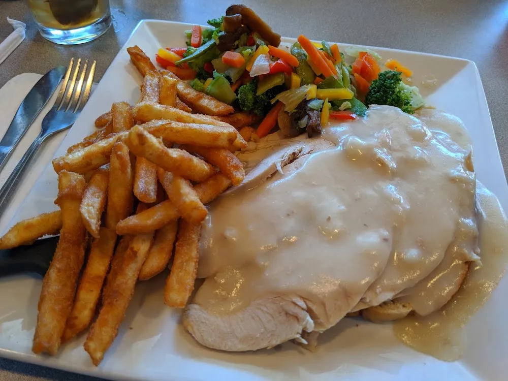 Roast Turkey with Fries